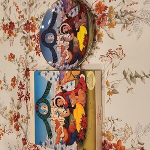 Disney Snow White and Dwarfs Holiday Plate Set